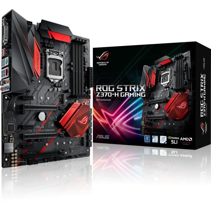 Asus Carte Mere Rog Strix Z370-h Gaming