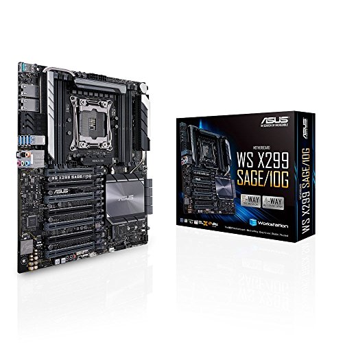 Asus Ws X299 Sage/10g Carte Mere Socket (pc) Intel® 2066 Facteur De Forme (details) Ssi Ceb Chipset De La Carte Mere Intel® X299