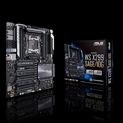 Asus Ws X299 Sage/10g Carte Mere Socket (pc) Intel® 2066 Facteur De Forme (details) Ssi Ceb Chipset De La Carte Mere Intel® X299