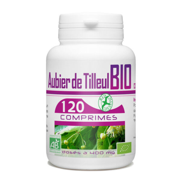 France Herboristerie Aubier Tilleul Bio Ab 120 Comprimes Doses A 400 Mg.