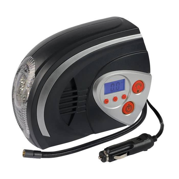 Compresseur d'air digital 12V 95W - AUTOBEST