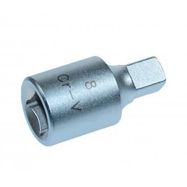 Embout De Vidange Chrome Vanadium Male  3/8 Carre 8 Mm - Autobest