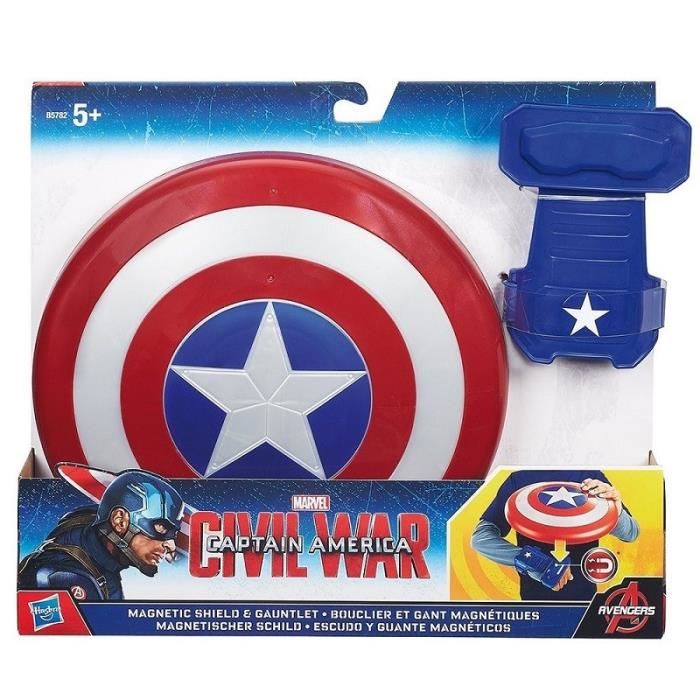 Hasbro Avengers Tv Avn Cap Magnetic Shield And Gauntlet