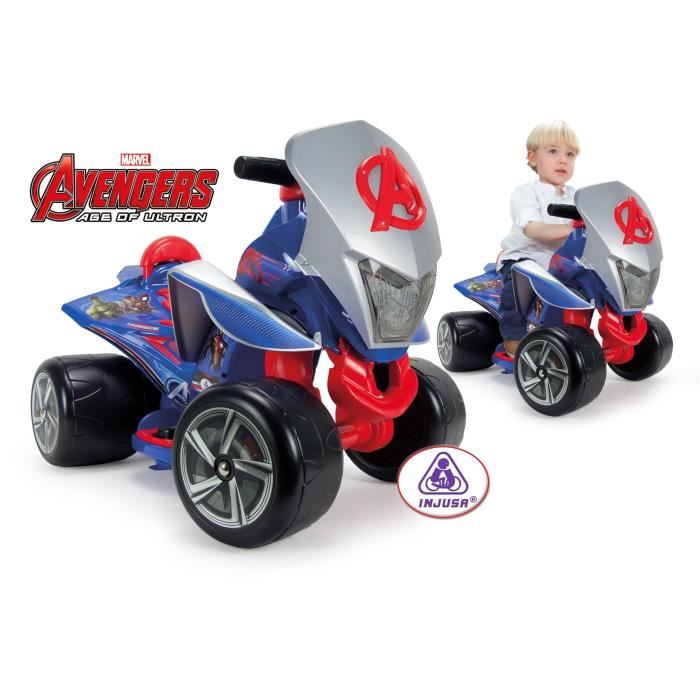Ldd Injusa - Quad Électrique 6v - Avengers