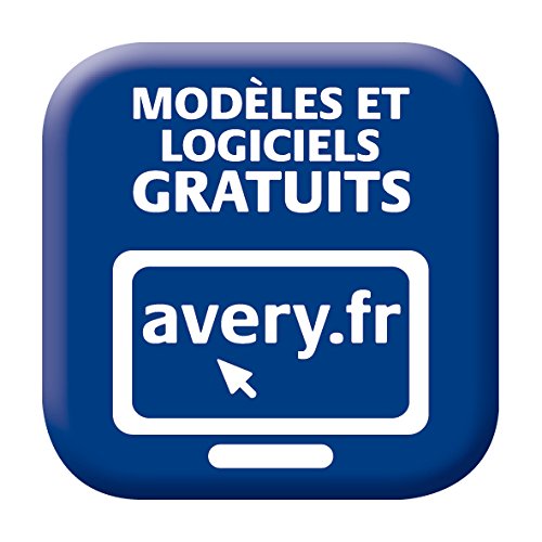 Avery - Pochette De 1625 Etiquettes D'a...
