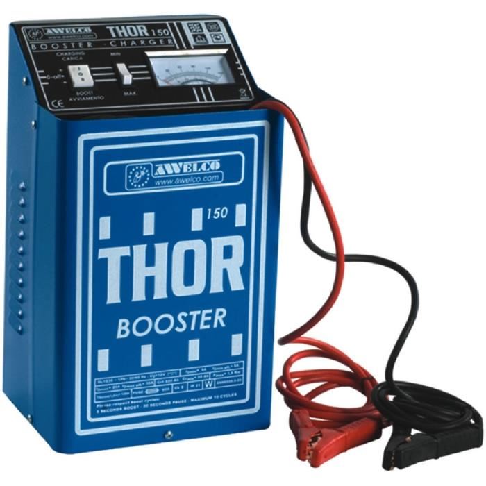 AWELCO Chargeur demarreur booster de batterie voiture 26A THOR 150