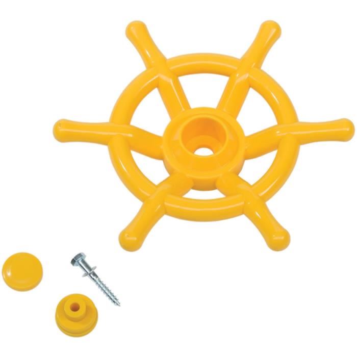 Volant Bateau Axi Jaune Pour Maison Enfant Accessoire Maison Enfant Aire De Jeux