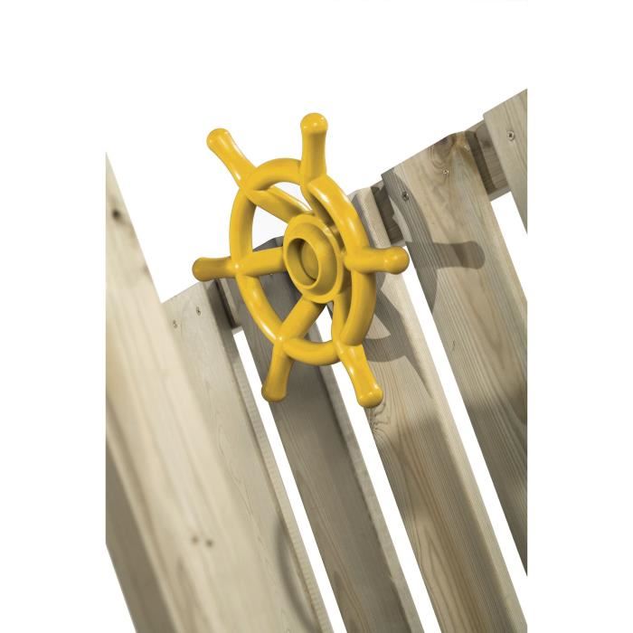 Volant Bateau Axi Jaune Pour Maison Enfant Accessoire Maison Enfant Aire De Jeux