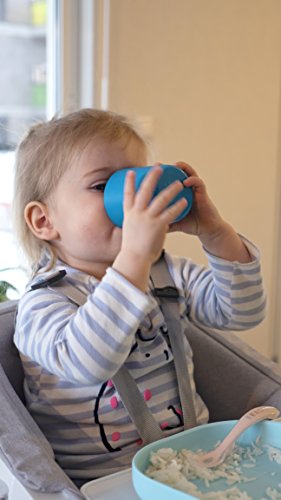 Verre Ventouse Pour Enfant - Beaba - Bleu - 100% Silicone - Resistant - Sans Bpa