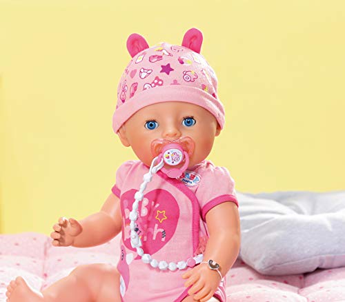 Poupon Interactif Baby Born - Splash Toys - Fille - 9 Fonctions - 11 Accessoires Inclus