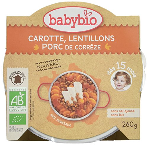 Babybio Cassolette De Carotte Lentilles ...