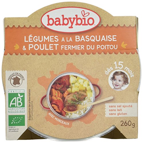 Babybio Assiette Legumes A La Basquais ....