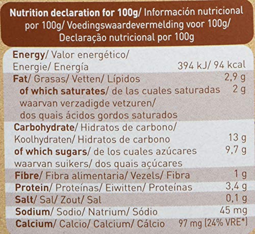 BABYBIO Gourdes Creme Semoule Des 6 ou 8 mois 4x85 g Cacao