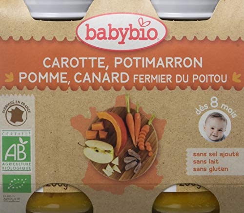 Babybio Pots Carotte Potimarron Pomme/ca...