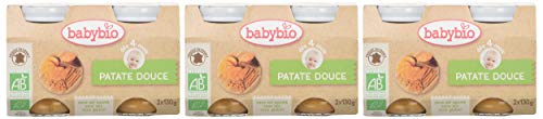 Petit Pot Bebe Patate Douce Bio Babybio 2x130g Des 4 Mois