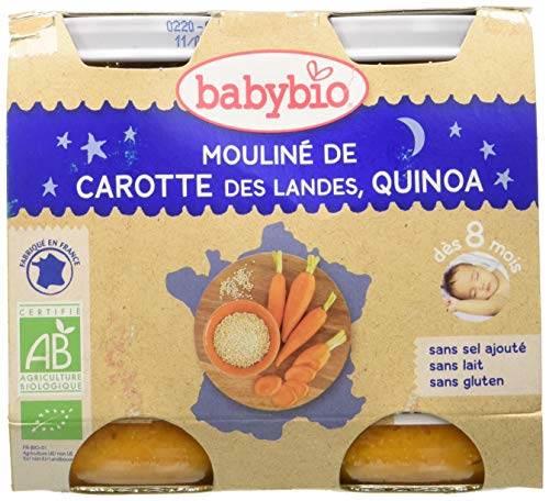 Petit Pot Bebe Bonne Nuit Legumes Quinoa Bio 2x200g Des 8 Mois Babybio