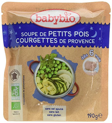 Babybio Soupe De Petits Pois/courgettes ...