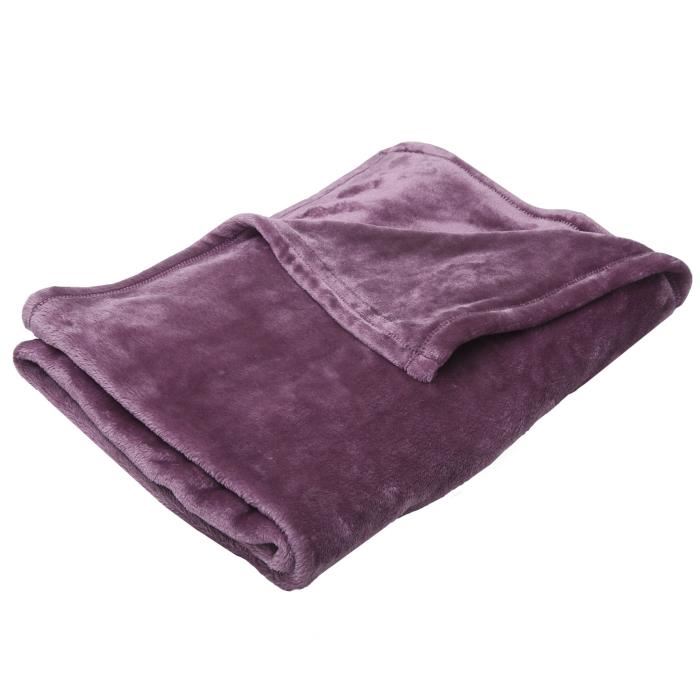 Babycalin Couverture Violine Flanelle 75 X 100 Cm 260 Grm3