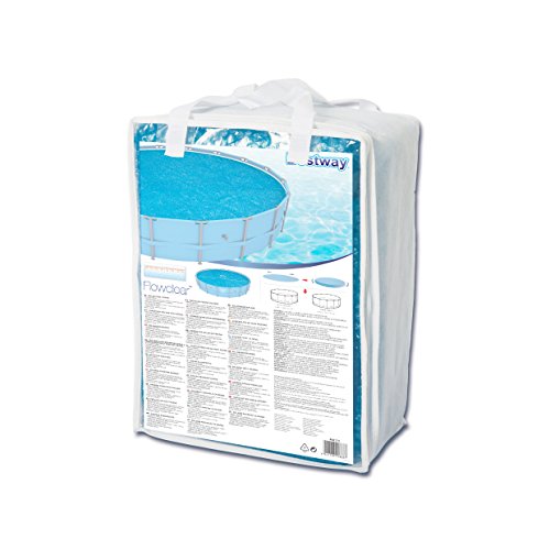Bache Solaire - Bestway - Frame Pool - Diametre 521cm - Bleu - 150 Grs/m2
