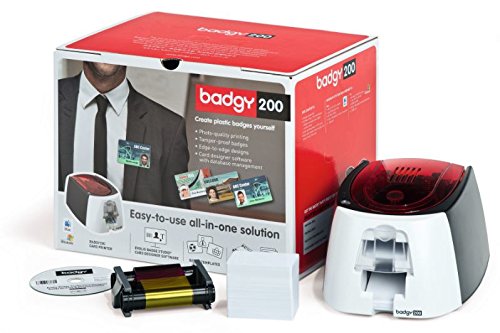 Evolis Imprimante De Cartes Pvc Badgy 200 Logiciel Logiciel Evolis Studio
