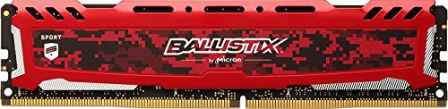 Ballistix Memoire Pc Sport Lt Rouge Ddr4 16gb 2400 Mhz Udimm