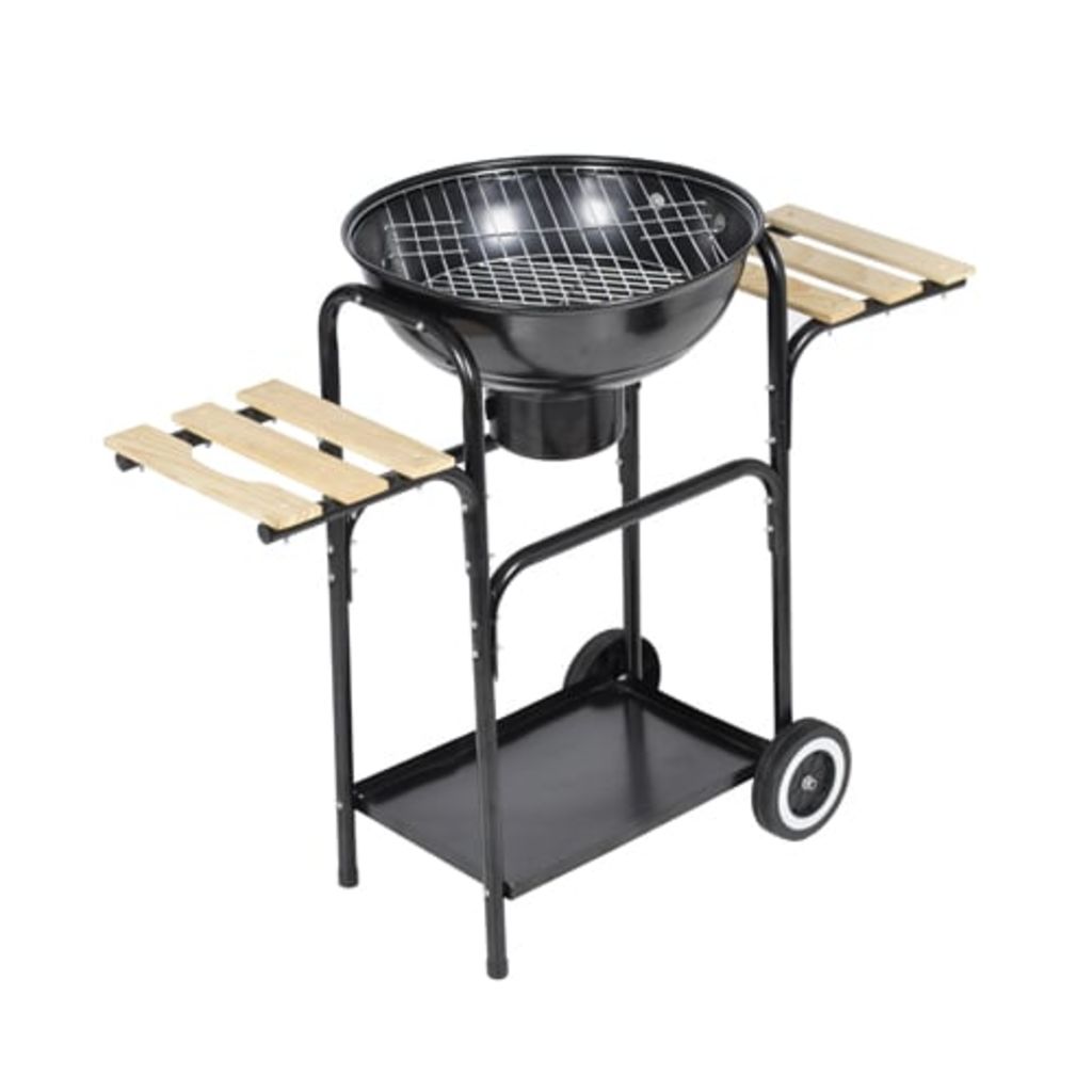 Vidaxl Barbecue Au Charbon De Bois Grill Fumoir Cuisson Jardin Terrasse Patio 40448