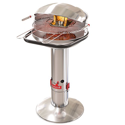 Barbecue Charbon De Bois - Barbecook - Loewy 50 Sst - Quickstart® - 10 Personnes - Inox