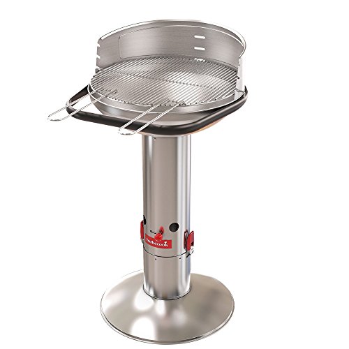 Barbecue Charbon De Bois - Barbecook - Loewy 50 Sst - Quickstart® - 10 Personnes - Inox