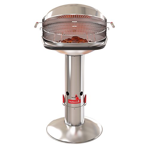 Barbecue Charbon De Bois - Barbecook - Loewy 50 Sst - Quickstart® - 10 Personnes - Inox