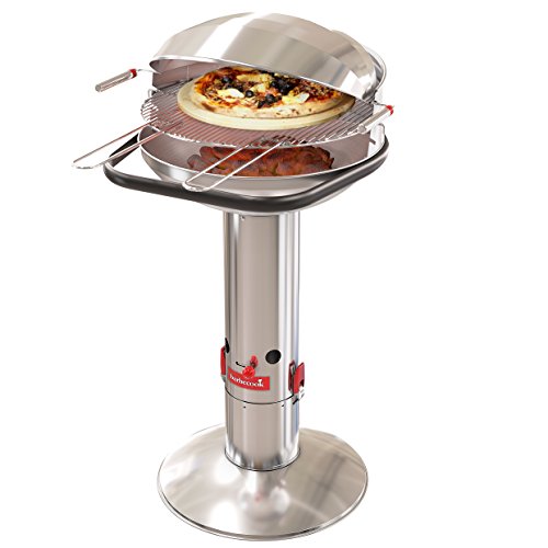 Barbecue Charbon De Bois - Barbecook - Loewy 50 Sst - Quickstart® - 10 Personnes - Inox