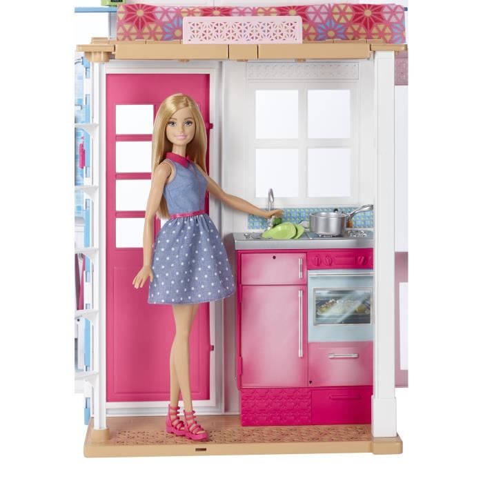 Poupee Barbie Et Sa Maison