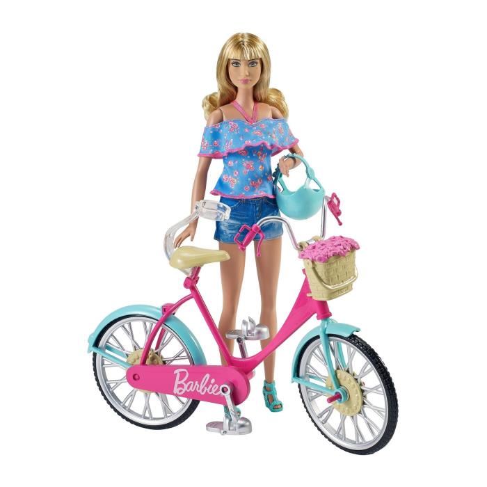 Barbie Mobilier Bicyclette Pour Poupee, ...