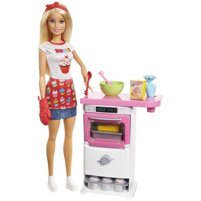 Mattel Barbie Coffret Patisserie