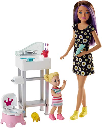 Barbie Coffret Skipper Baby-sitter Le Po...