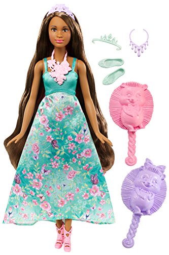 Mattel Poupee Barbie Dreamtopia Chevelure 3 En 1 Brune