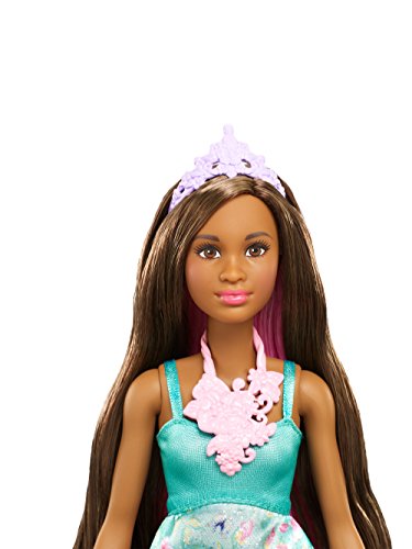 Mattel Poupee Barbie Dreamtopia Chevelure 3 en 1 brune
