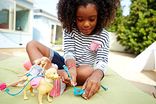 Barbie Famille poupee Balade du Chien a ...