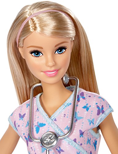Barbie Metiers poupee infirmiere blon .....