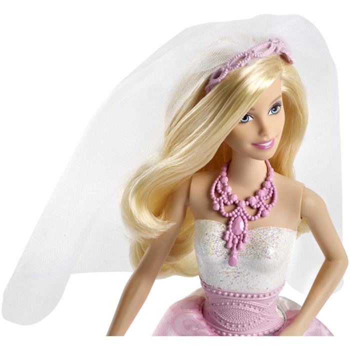 Barbie Poupee Mariee En Robe De Mariag ....