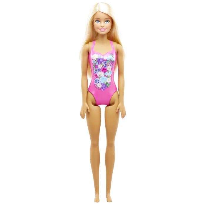 Barbie Plage poupee blonde en maillot d ...