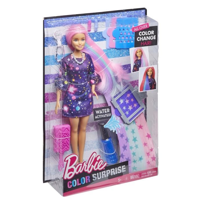 Poupee Barbie - Barbie Couleurs Surprise (caucasienne)