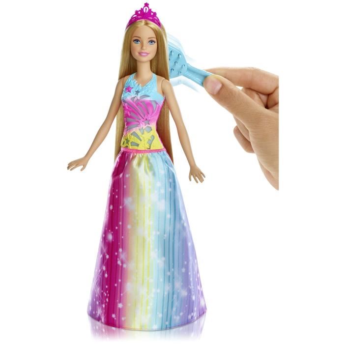 Barbie - Princesse Arc-en-ciel Blonde - Sons Et Lumieres
