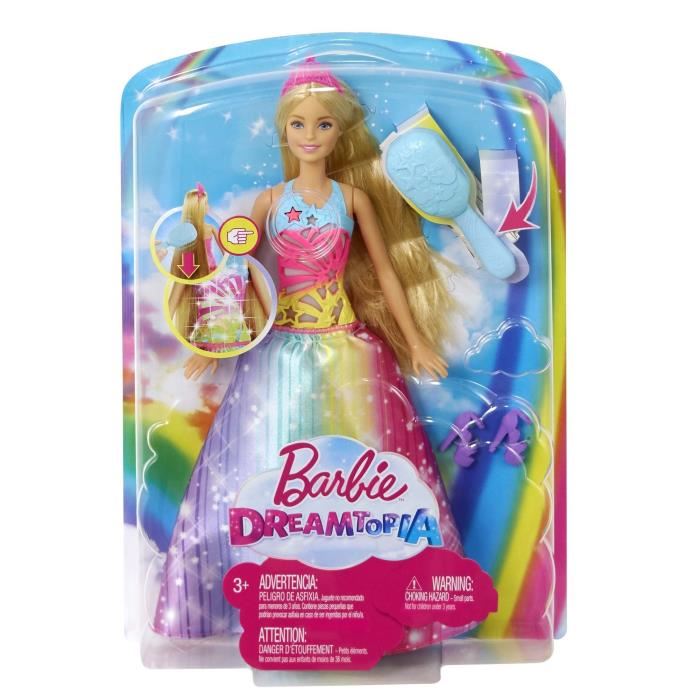 Barbie - Princesse Arc-en-ciel Blonde - Sons Et Lumieres