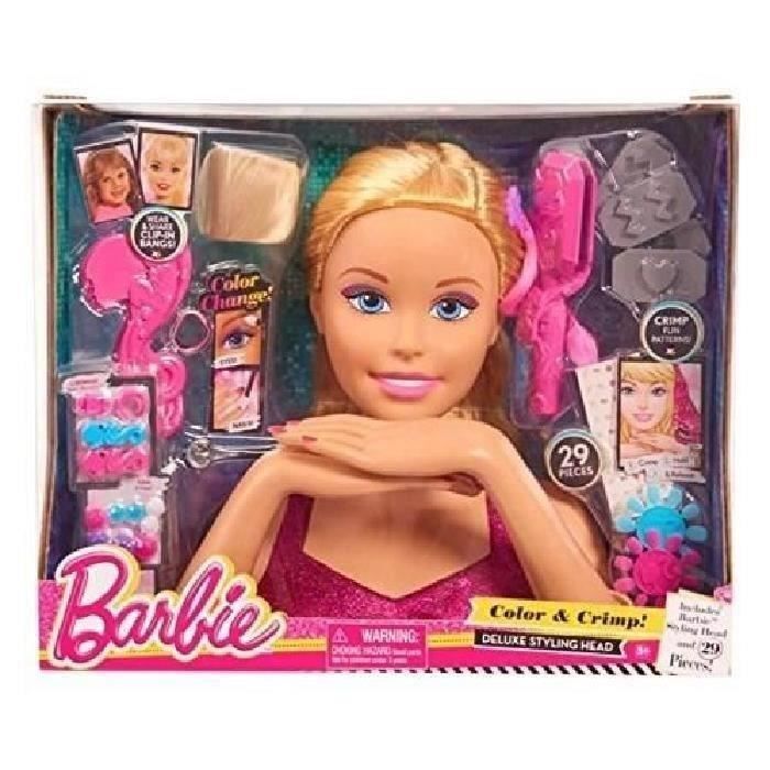 Barbie, Tete A Coiffer Et A Maquiller .....