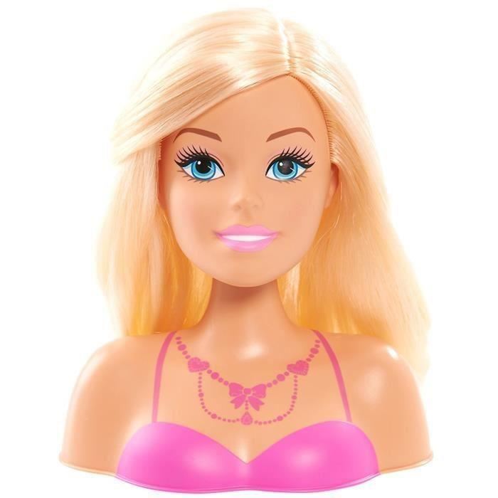 Tete A Coiffer Barbie Petit Modele Avec Accessoires Giochi Preziosi