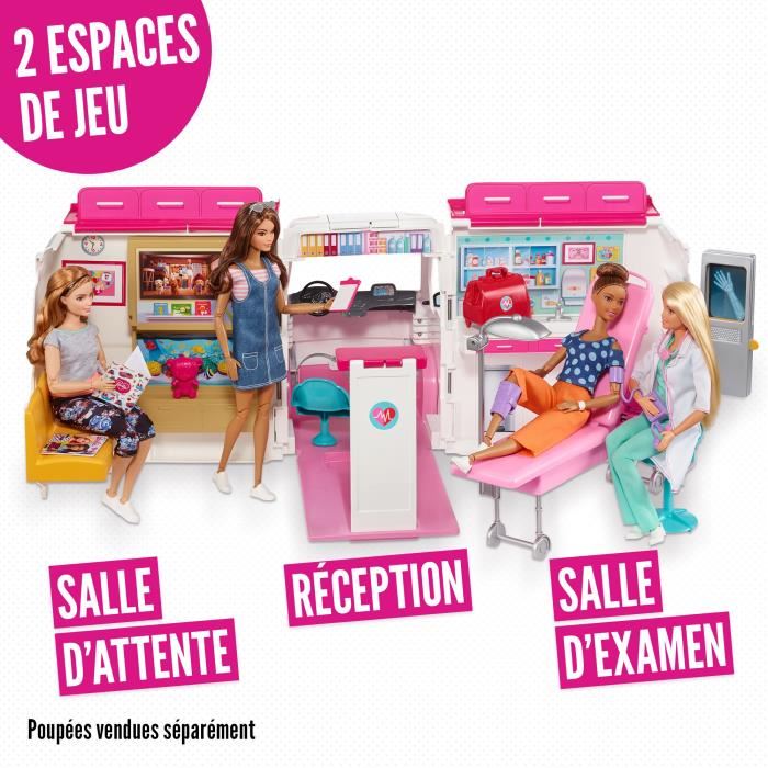 Mattel - Barbie Vehicule Medical