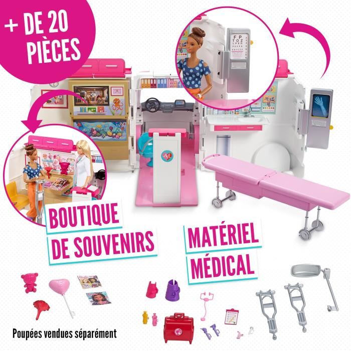 Mattel - Barbie Vehicule Medical