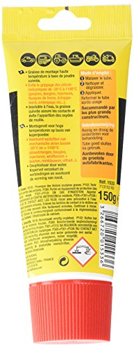 bardahl GRAISSE CUIVRE BARDAHL 1533 GRAISSE DE MONTAGE 150GRS