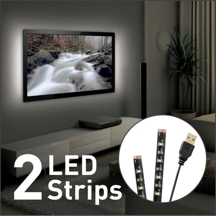 Barkan L15 Retro Eclairage Led Multicolore Pour Tv