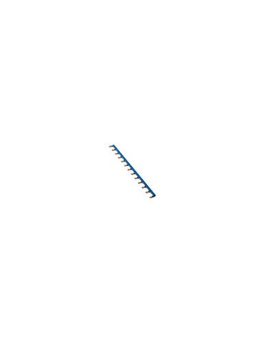 hager Barre pontage 1P lang. 10mm2 bleu 13M (KB163N) - HAGER